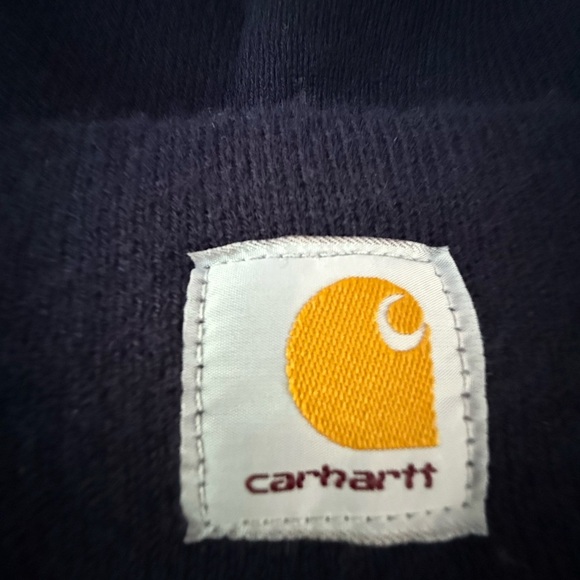 Carhartt Dark Blue Beanie - Picture 3 of 4